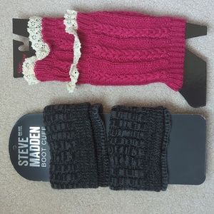 2 pairs of boot cuffs